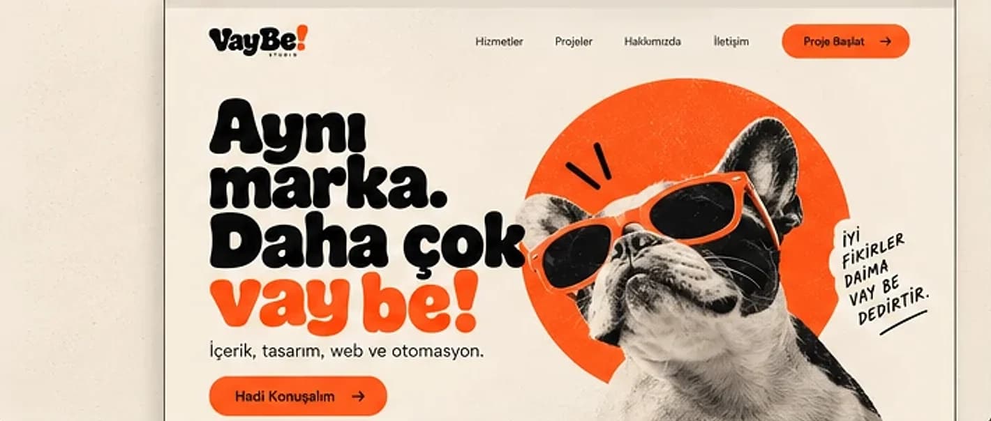 VayBe! website: same brand, more vay be